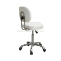 swivel medical stool with mute polley